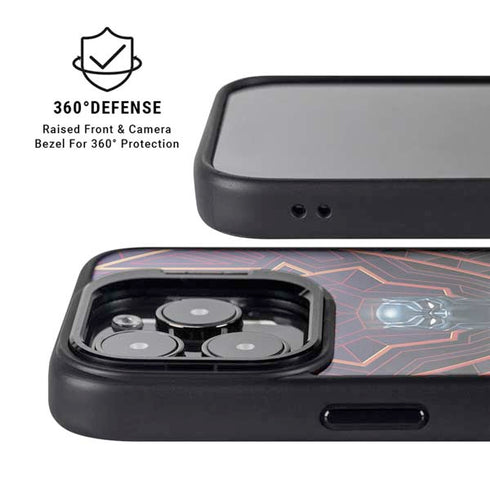 Marvel Black Panther Wakanda Salute iPhone 14 Pro Kickstand Case